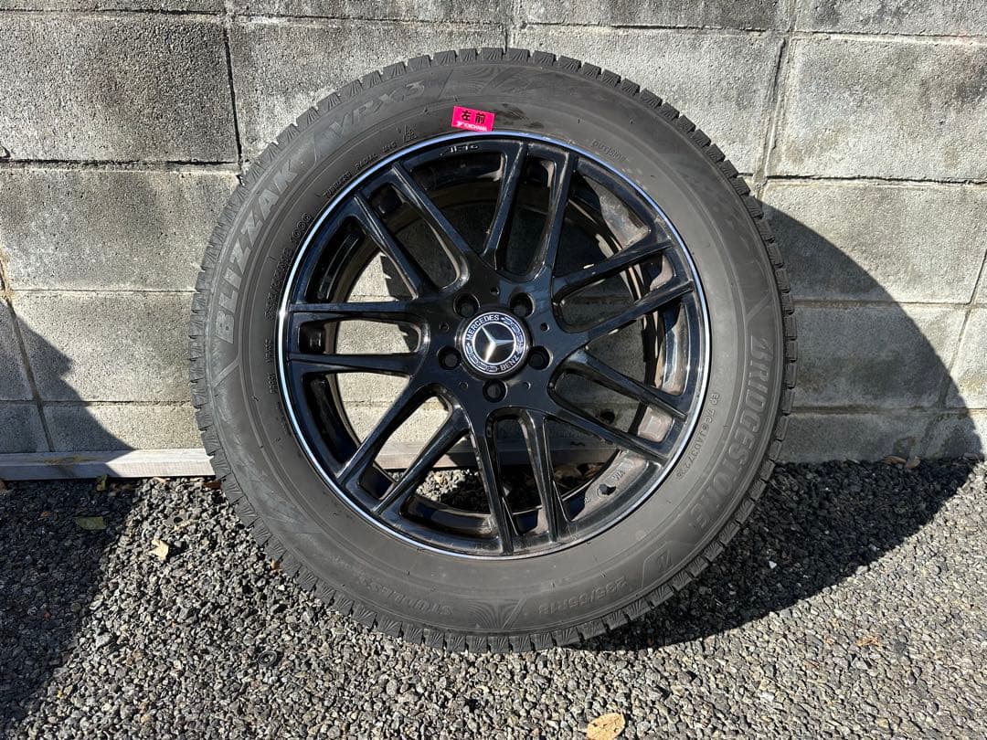 メルセデスベンツ ベンツ 18インチ ホイールセット スタッドレス ブリヂストン