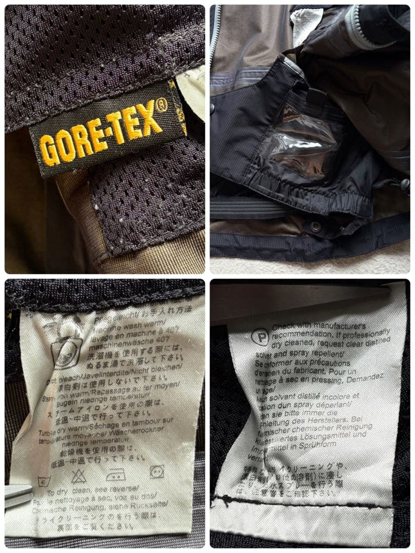 【美品】BURTON スノボ・スキーウェア セットアップ ゴアテックス AK 黒