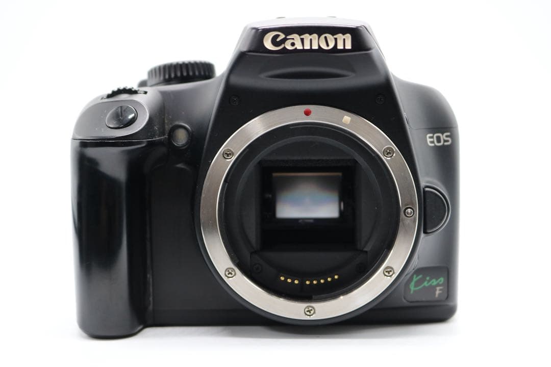 比較的美品 【Canon EOS Kiss F レンズセット】 初期不良返品あり