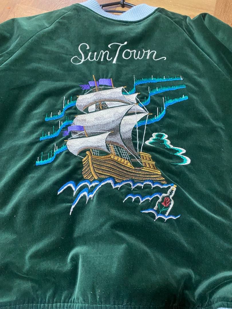 RADIAL スカジャン 別珍 ラディアル スーベニアジャケット 美品 L