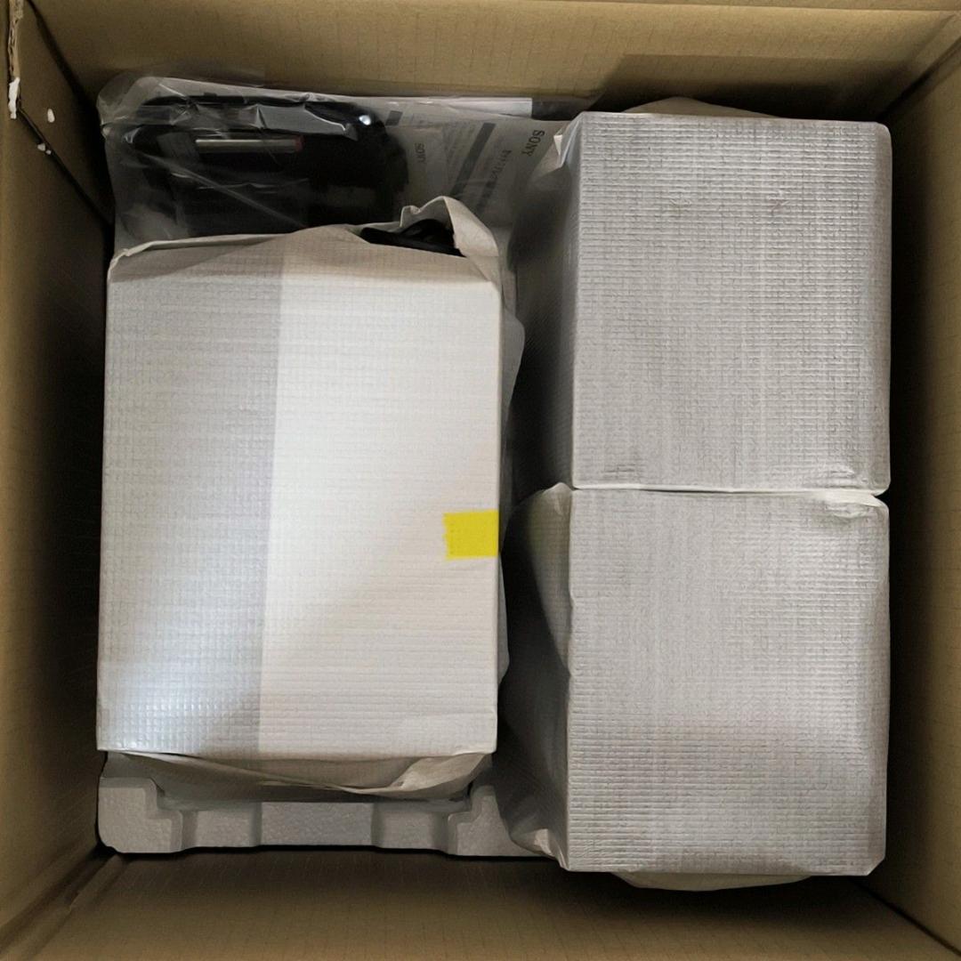 【未使用品】SONY　CMT-S10 ドックコンポ　ウォークマン　ブラック　黒