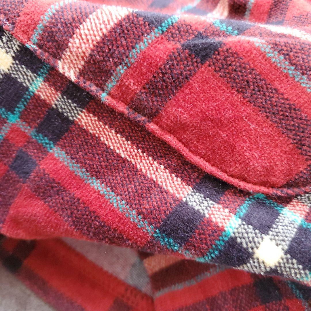 ASUKO MATANO 赤系チェック柄パジャマ(L)ルームウェア マタノアツコ