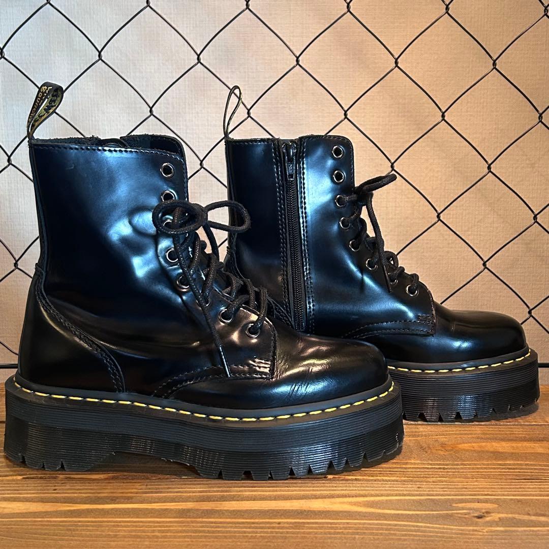 Dr.Martens JADON 8ホール 厚底ブーツ UK5 黒