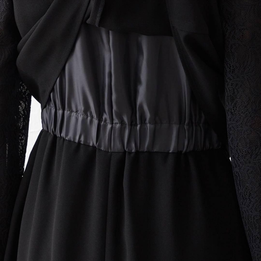 【週末セール】AIMER エメ 前開きファスナーパンツスタイルブラックフォーマル