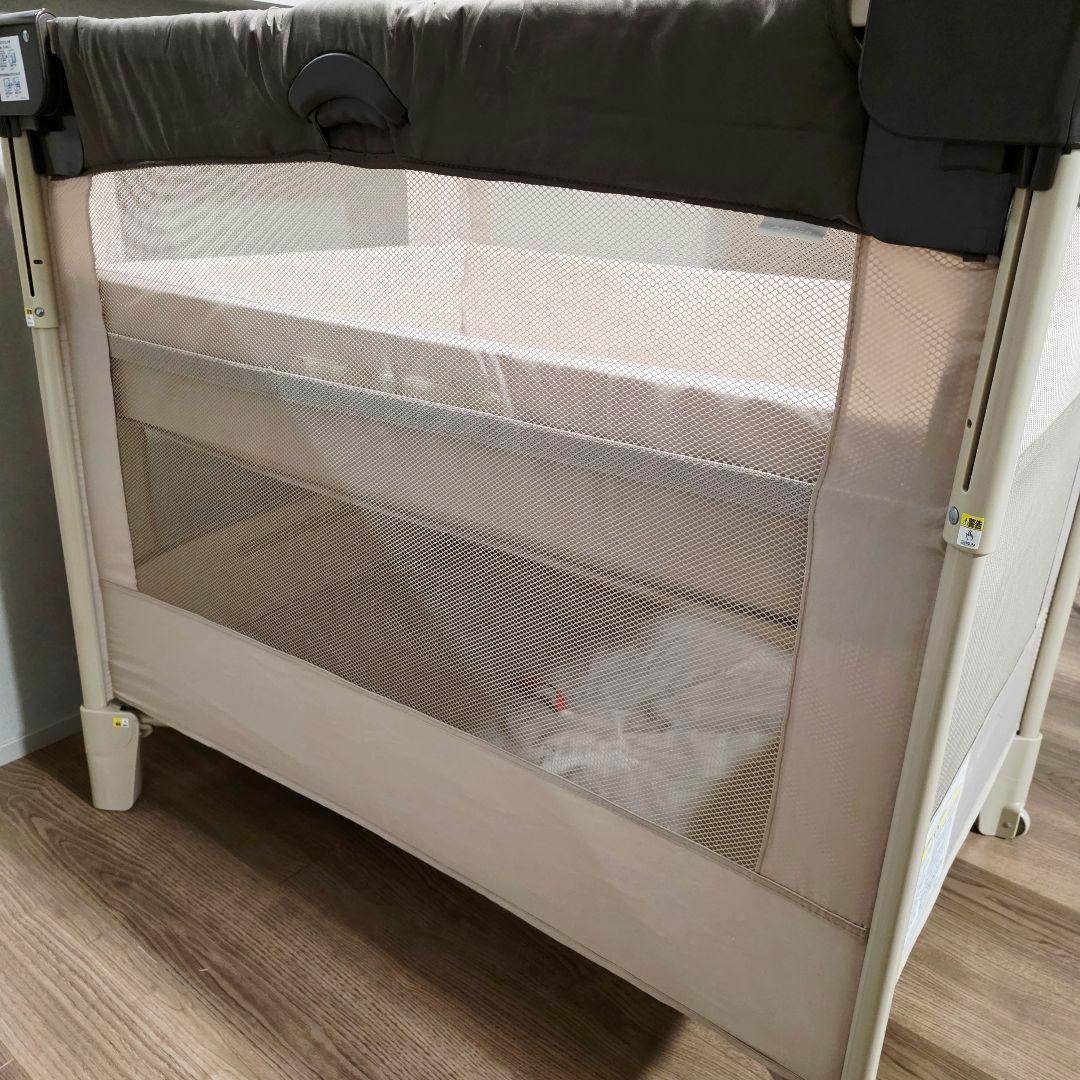 Apricaアップリカ ココネルエアー ベビーベッド ココア