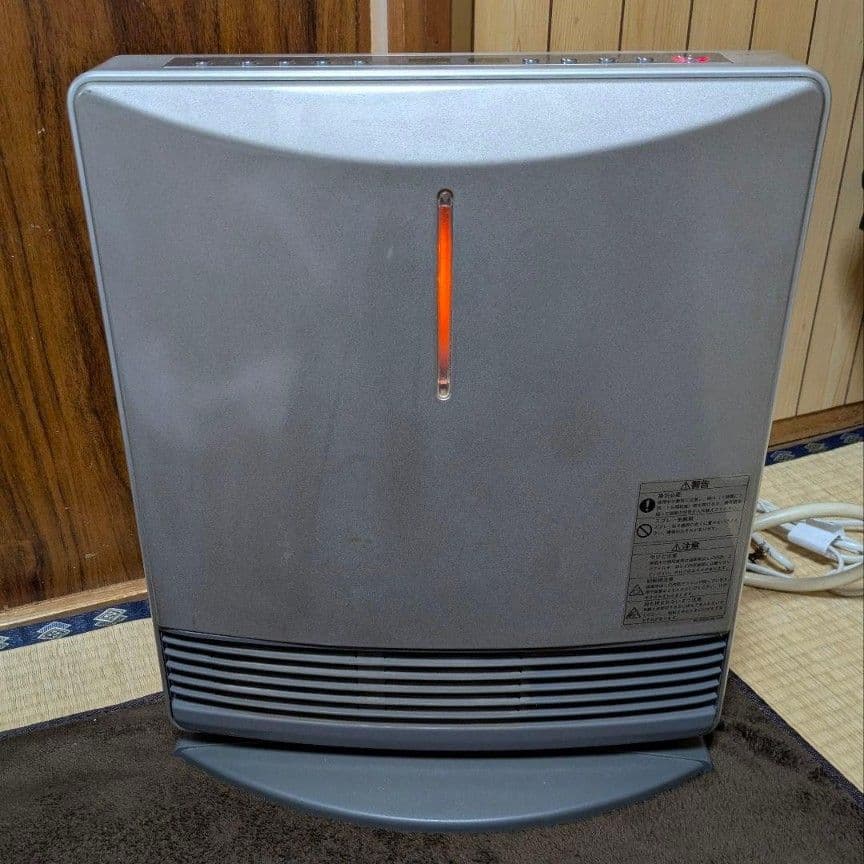 ★ハイパワー★ 都市ガス用 プラズマクラスター搭載 リンナイ ガスファンヒーター