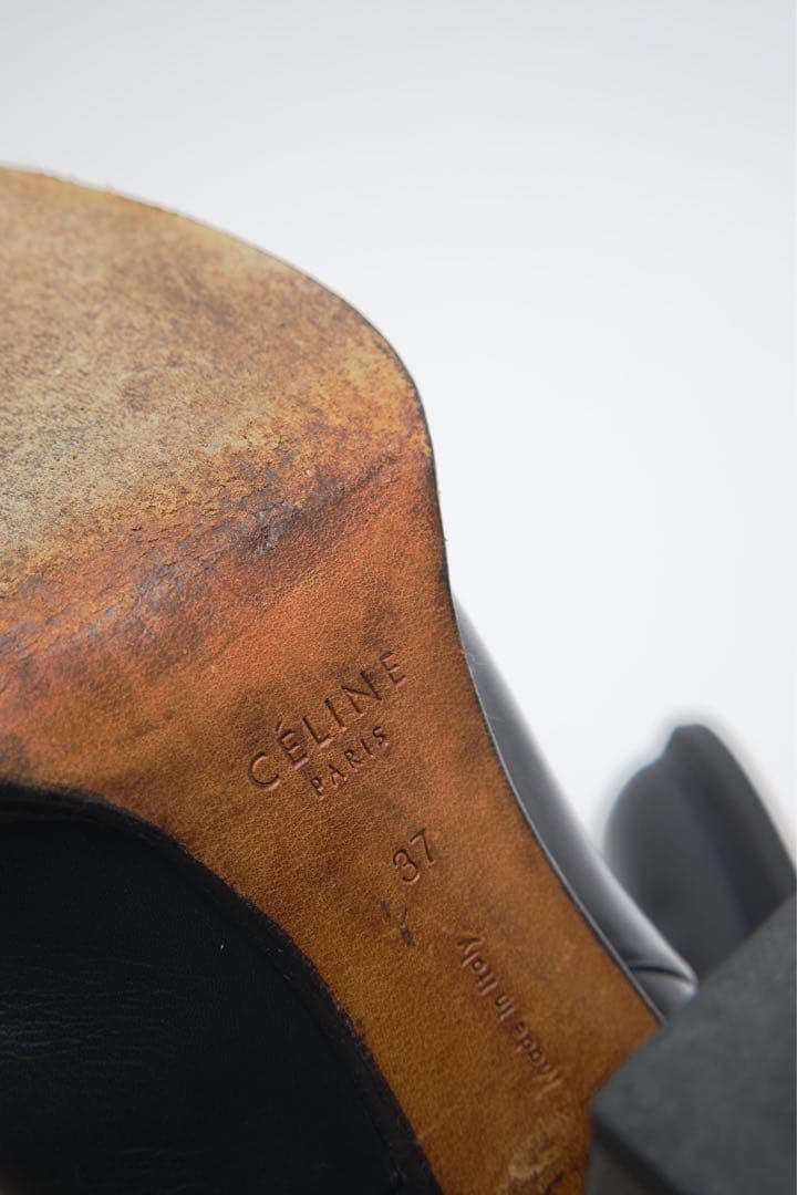 値段相談可CELINE フィービー期 サイドゴアブーツ ブラック 37