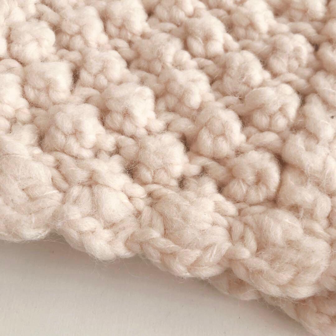 クロスアンドクロス　アランハンドニットボレロ