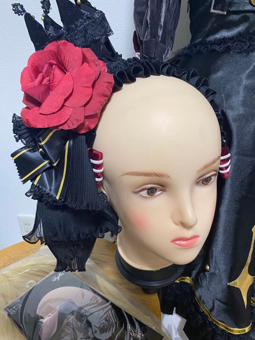 卯月コウ コスプレ　衣装　ウィッグ・靴付き　セット