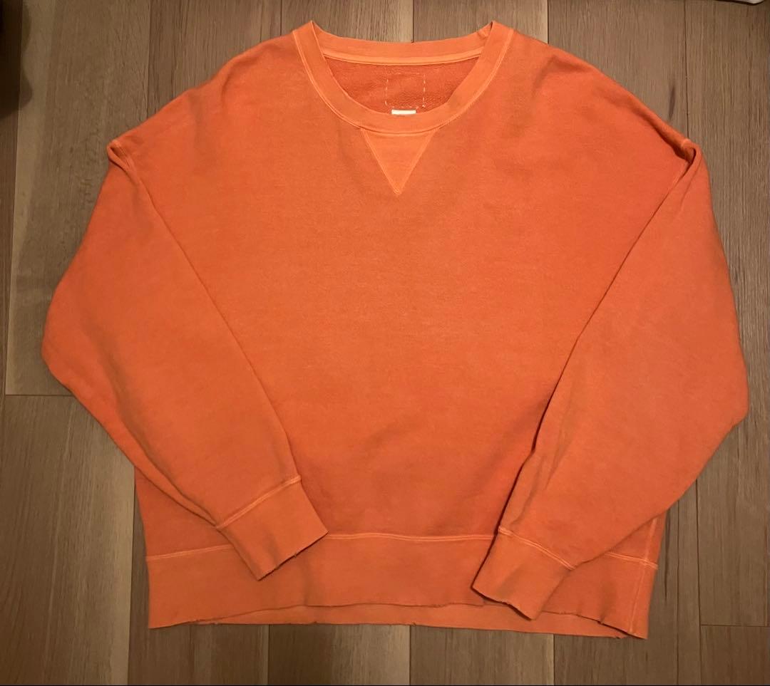 トップス VISVIM AMPLUS SB SWEAT L/S(U.D.)