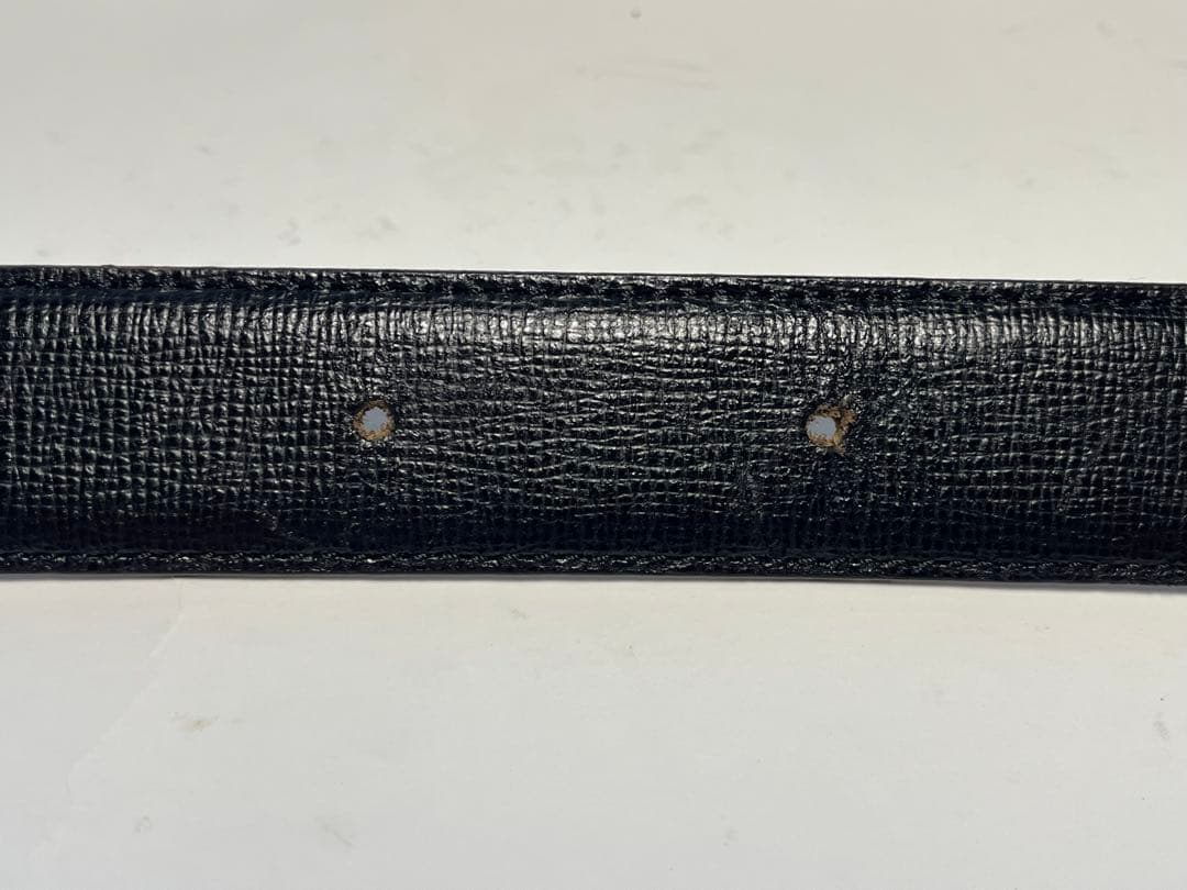 Ermenegildo Zegna リバーシブルレザーベルト