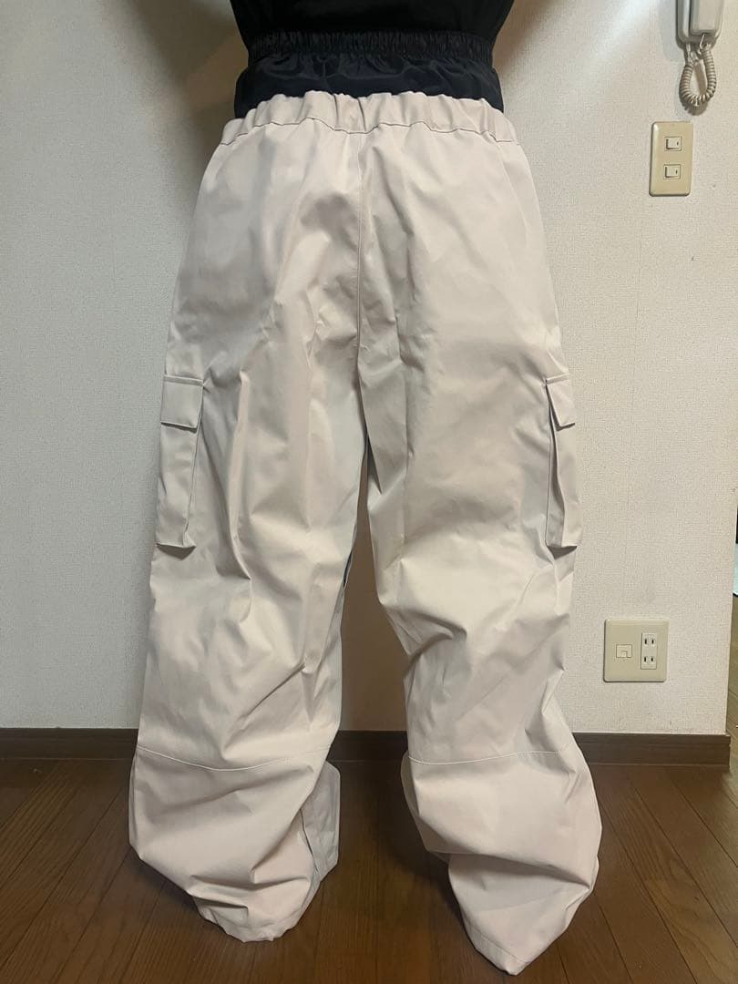 HIMANI スノーボード用カーゴパンツ ベージュ