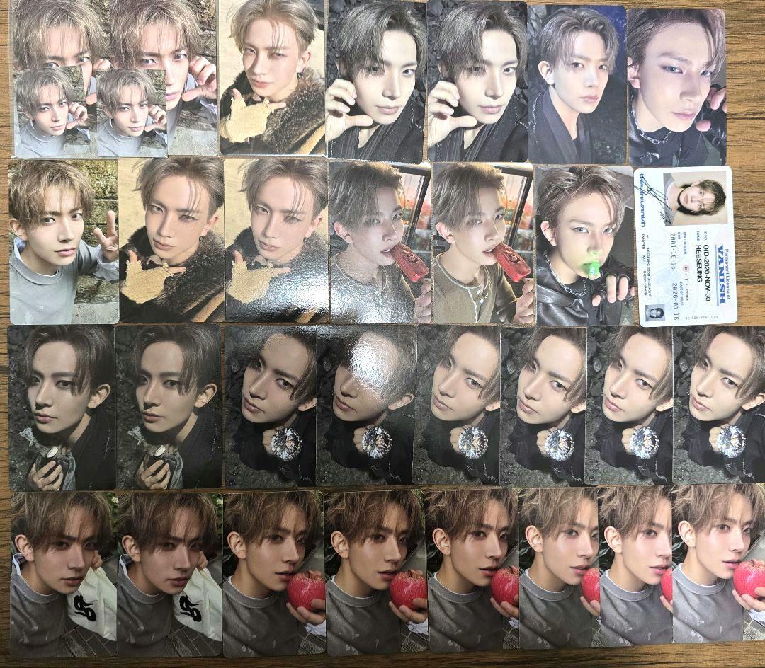 ENHYPEN　ヒスン　特典　トレカ　THE SIN　VANISH