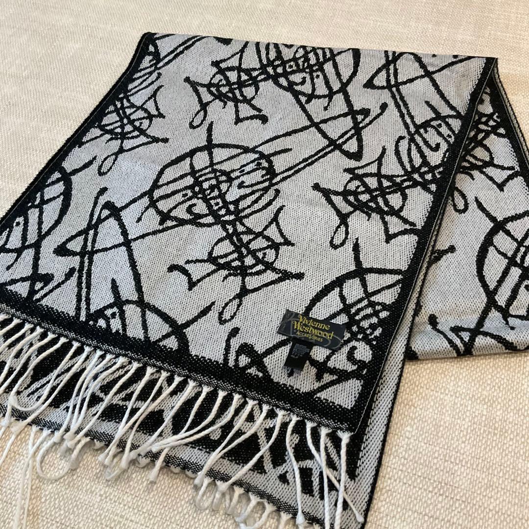 Vivienne Westwood リバーシブル マフラー 希少 美品