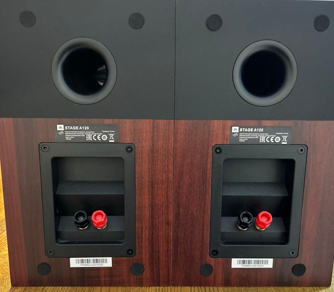 JBL ブックシェルフスピーカー STAGE A120 スピーカーケーブル付き