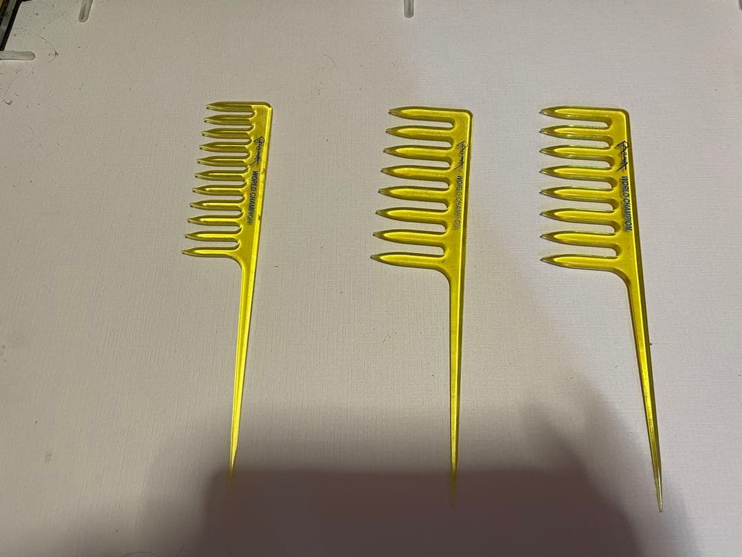 らきあさん専用 田中トシオ メッシュ コーム 3本セット