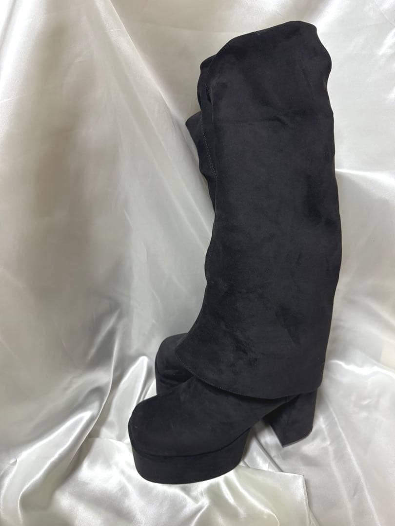 ⭐︎年末年始限定価格⭐︎EMODA♦︎Lサイズ ルーズフレアカバーフィットブーツエモダ