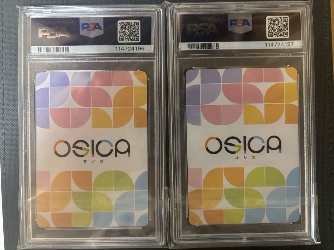 OSICAドラゴンメイド 直筆サイン入りカードセット　PSA連番です！！！