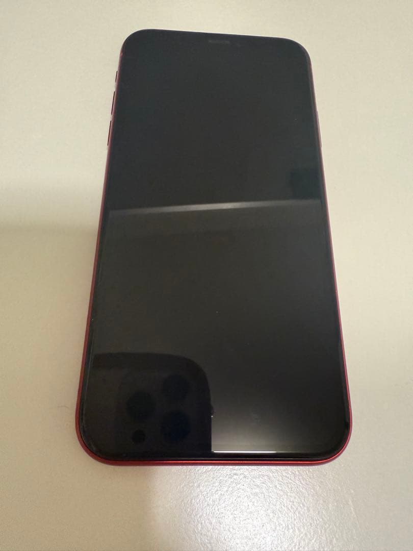 【中古、美品】iPhone XR 128GB レッド