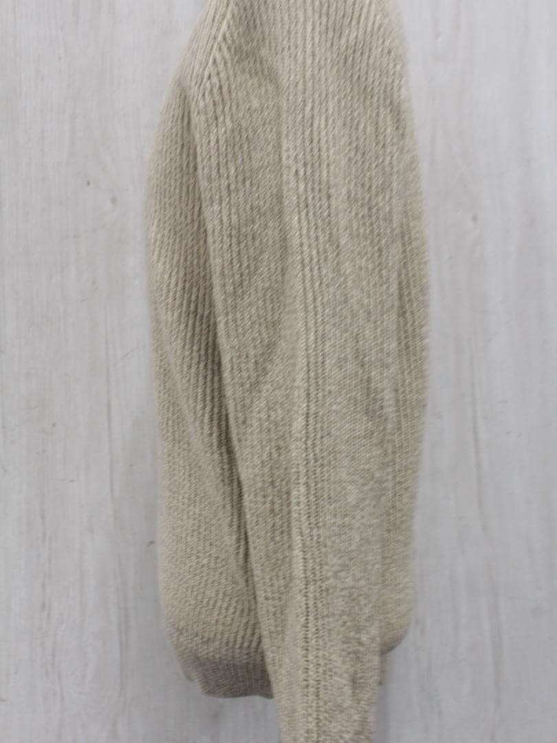 ▲美品 グッチ GUCCI グッチ リブ編 ニットセーター ベージュ Sサイズ