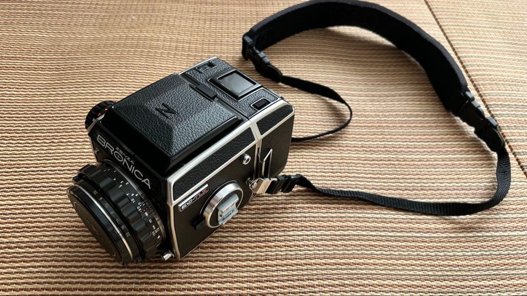完動品 ゼンザブロニカ EC-TL2 BRONICA 中判フィルムカメラ