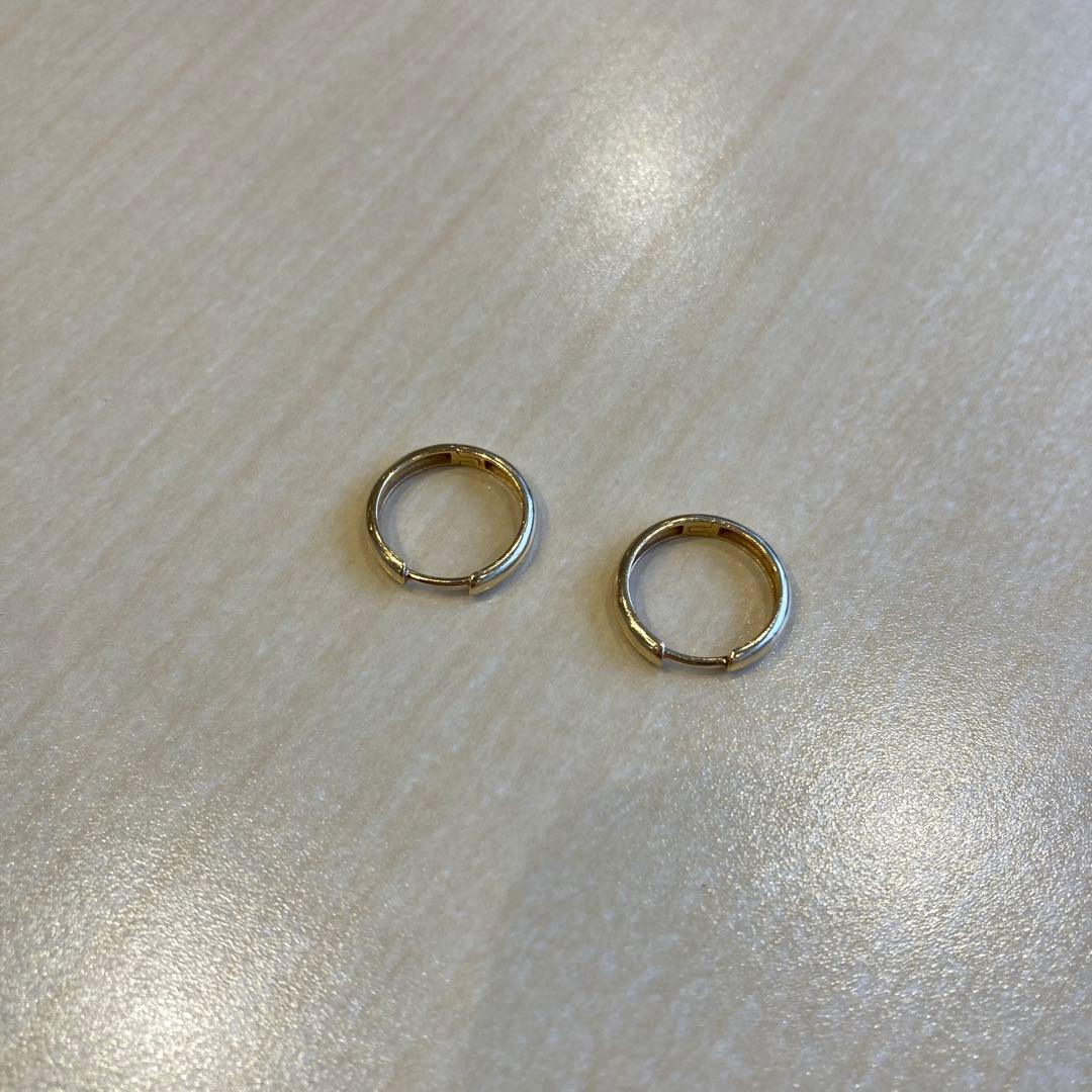 アバランチ 10K フープピアス