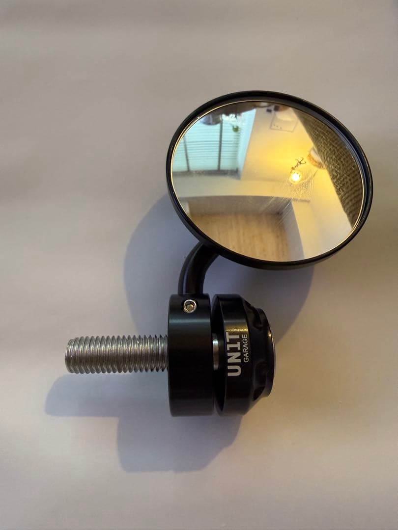 ユニットガレージ製  R nineT用のバーエンドミラー