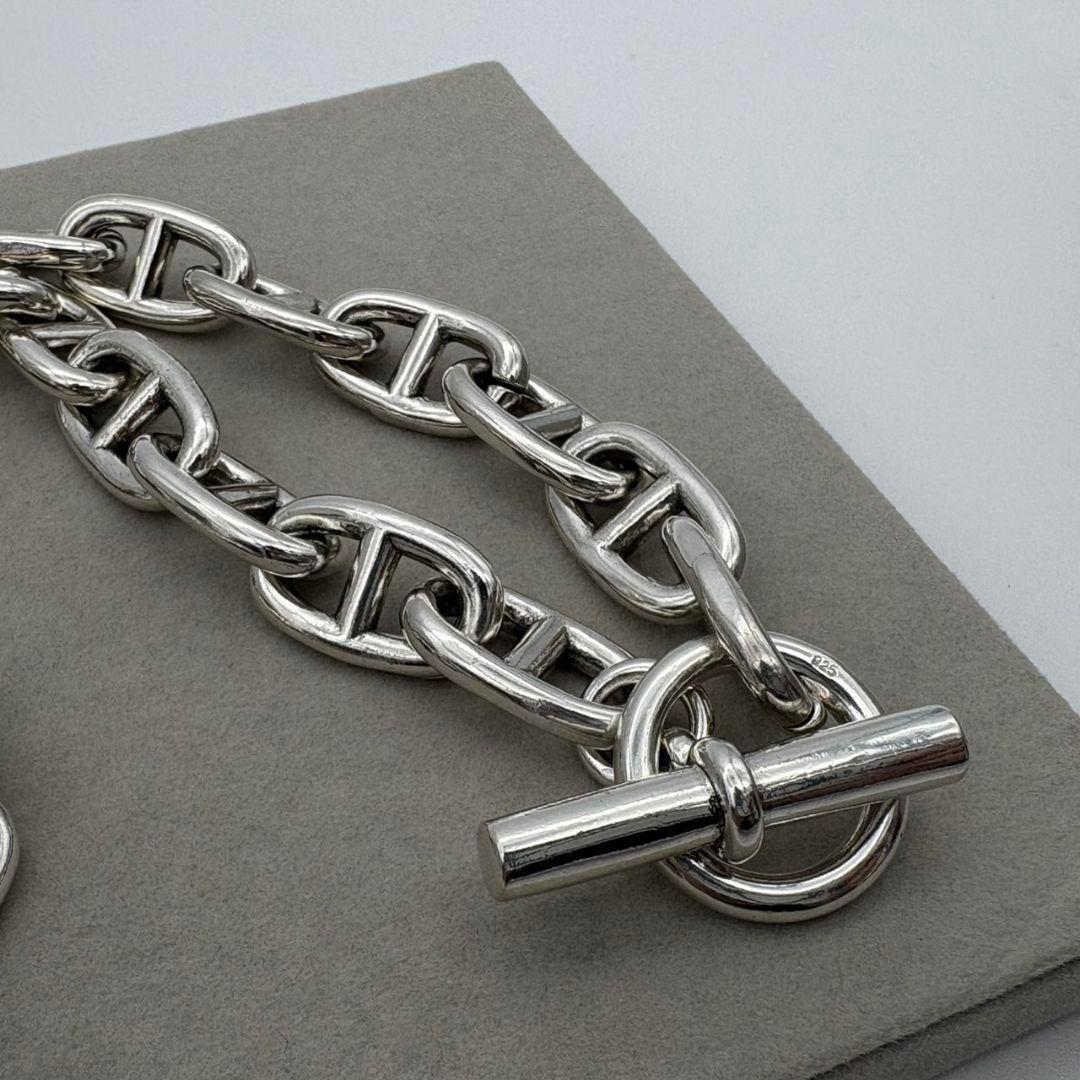 ■新品■ TGM シルバー 925 ネックレス シェーヌダンクル マンテル