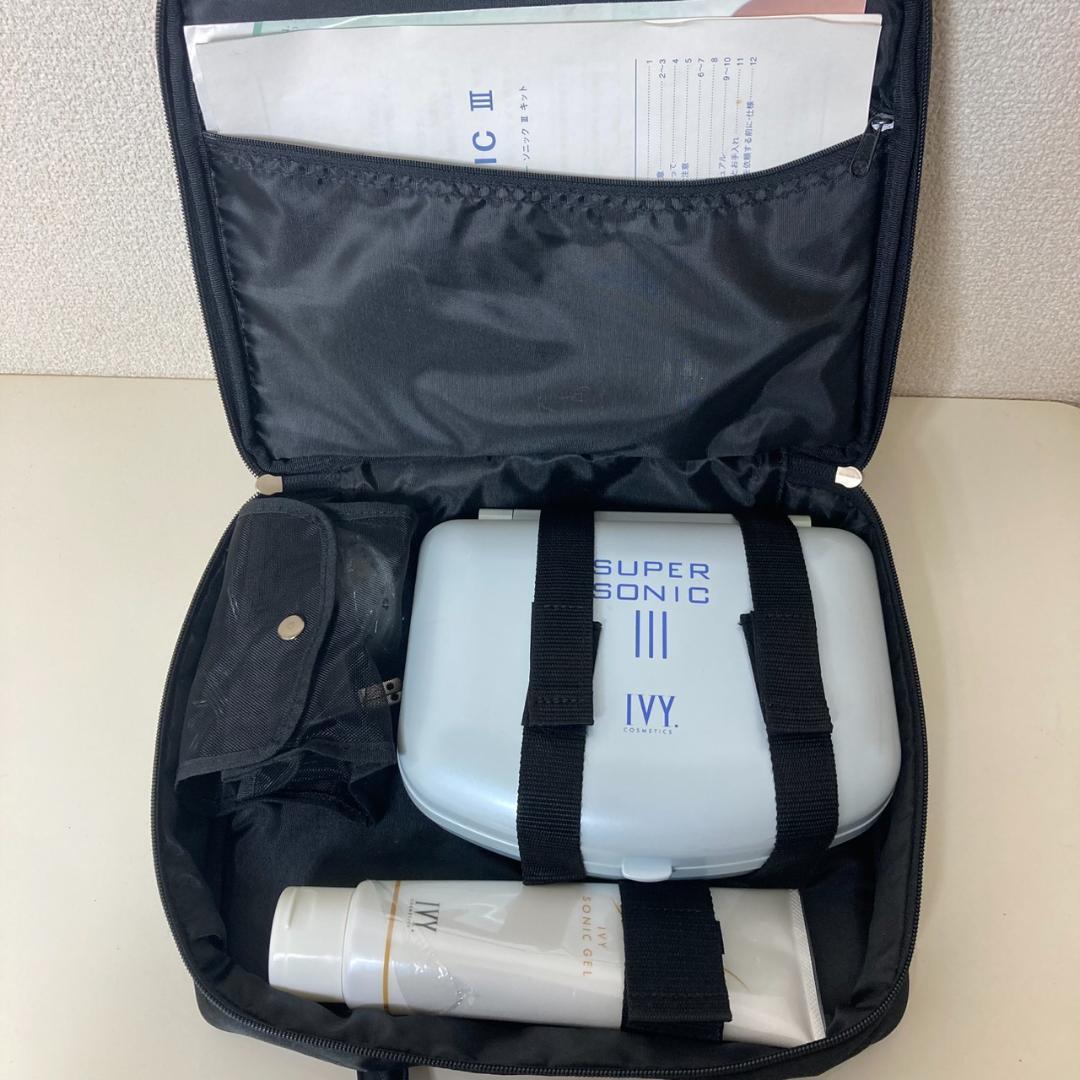 ▼IVY　アイビー　スーパーソニックⅢ　付属品すべて有り　美容機器　美顔器