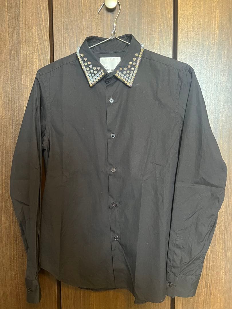 と*ろ様 【美品】ノワールケイニノミヤ kei ninomiya スタッズシャツ