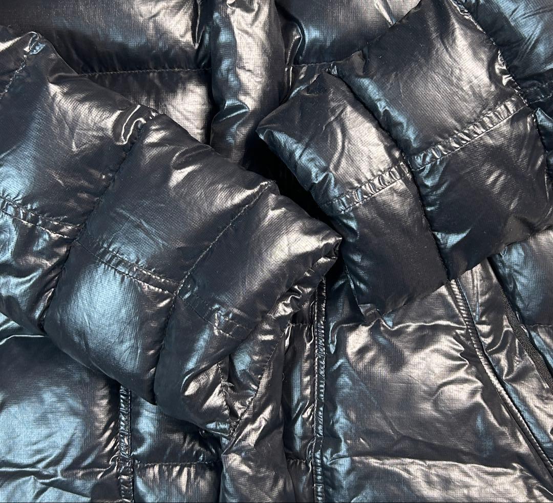 【美品】パーリーゲイツ 2WAY ダウンジャケット ベスト 黒 サイズ4 軽量