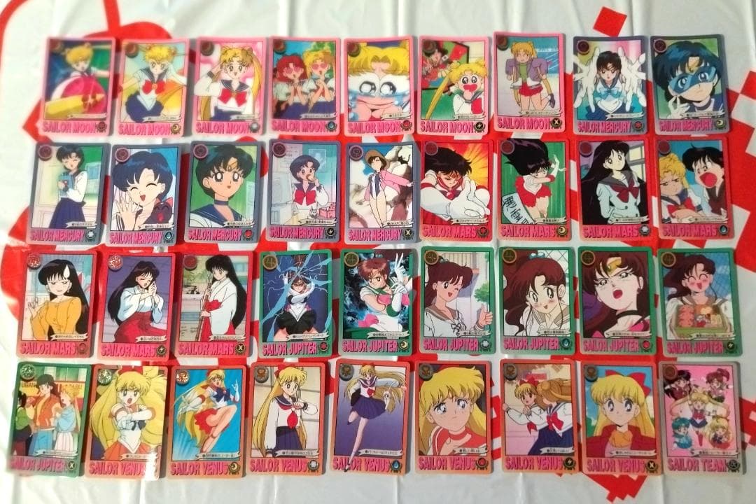 258枚 ノーマルコンプ カードダス セーラームーン グラフィティシリーズ１～７