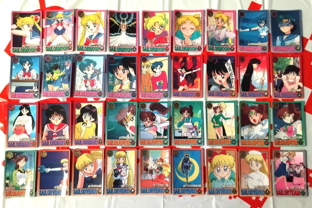 258枚 ノーマルコンプ カードダス セーラームーン グラフィティシリーズ１～７