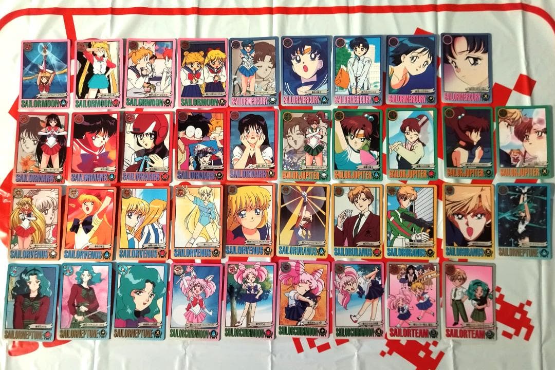 258枚 ノーマルコンプ カードダス セーラームーン グラフィティシリーズ１～７