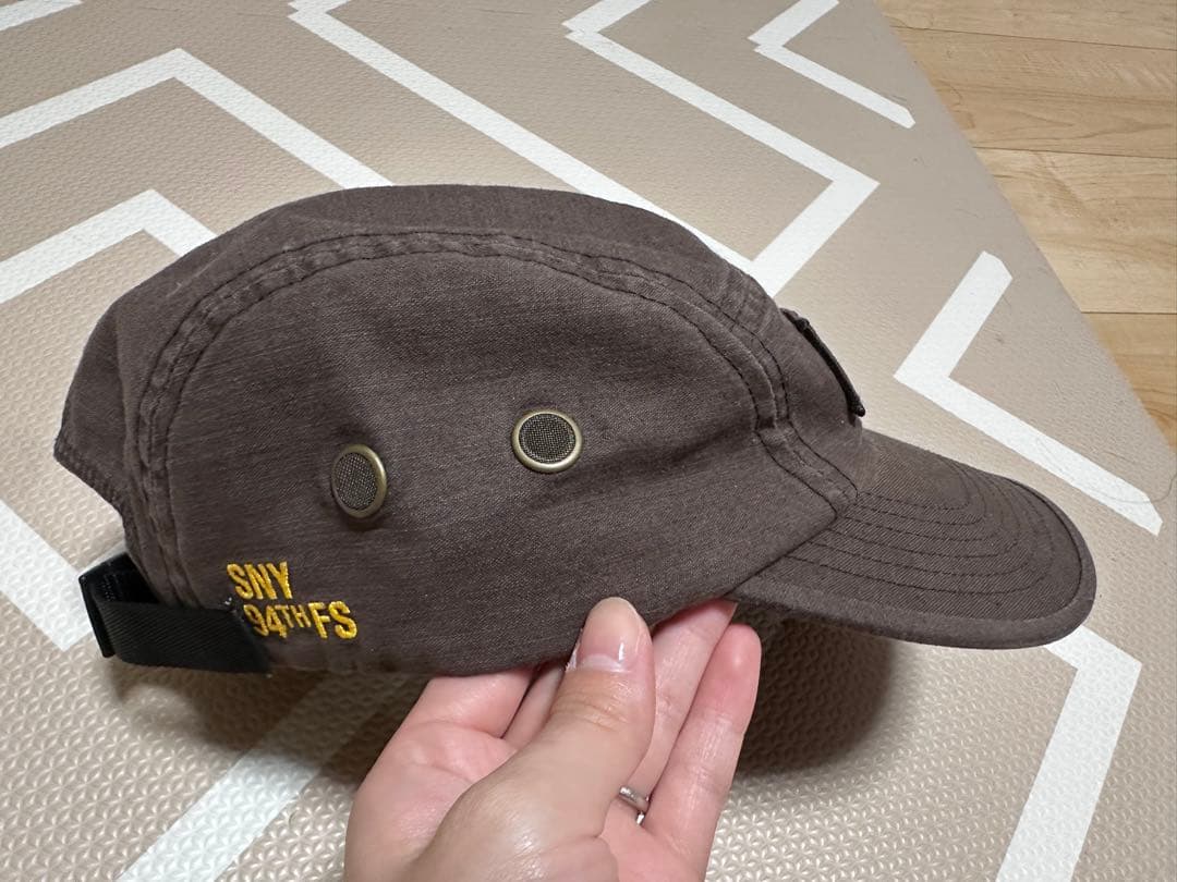 最終値下げ Supreme ブラウンキャップ SNY 94TH FS