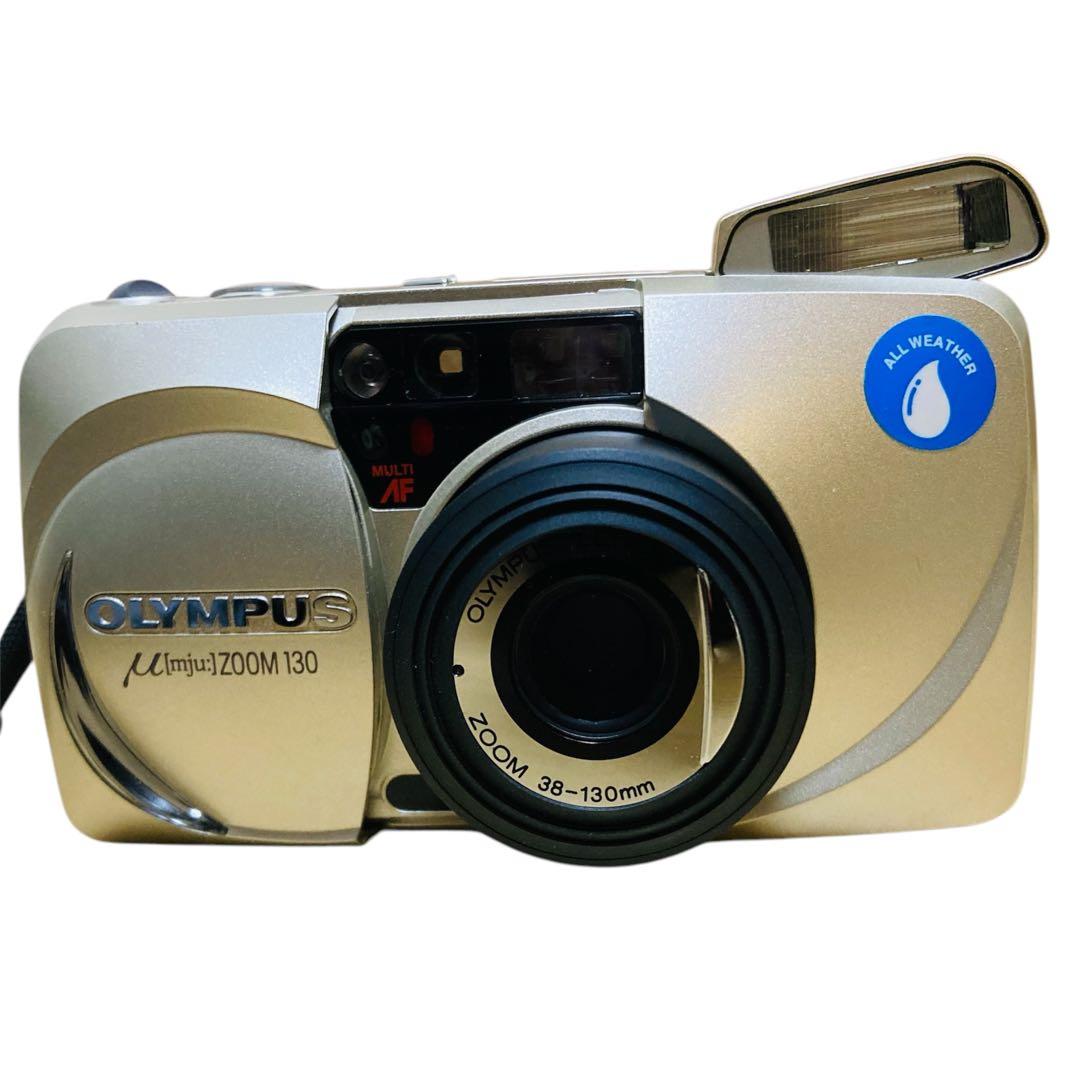 【極美品】OLYMPUS μ[mju:] ZOOM 130 フィルムカメラ