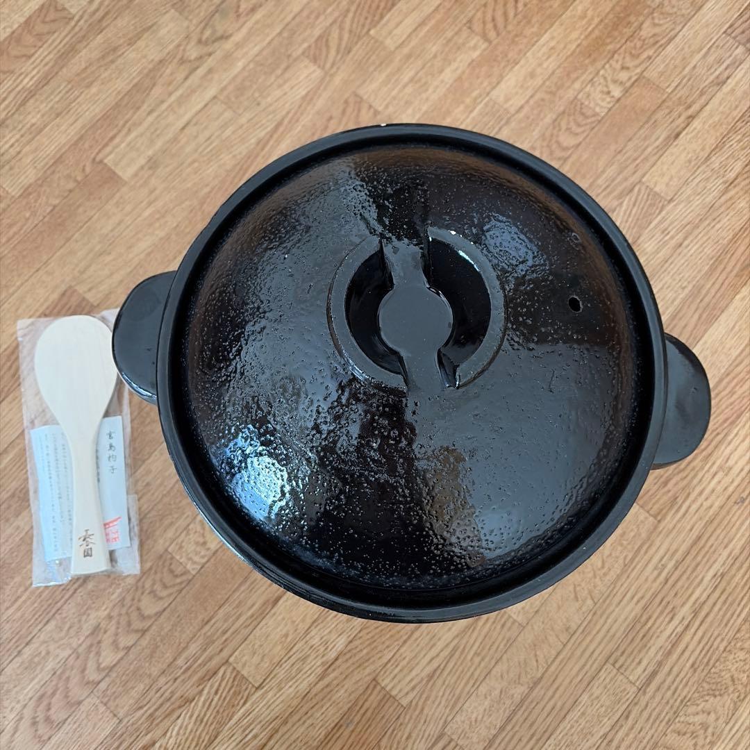 長谷園　土鍋　かまどさん　五合炊き