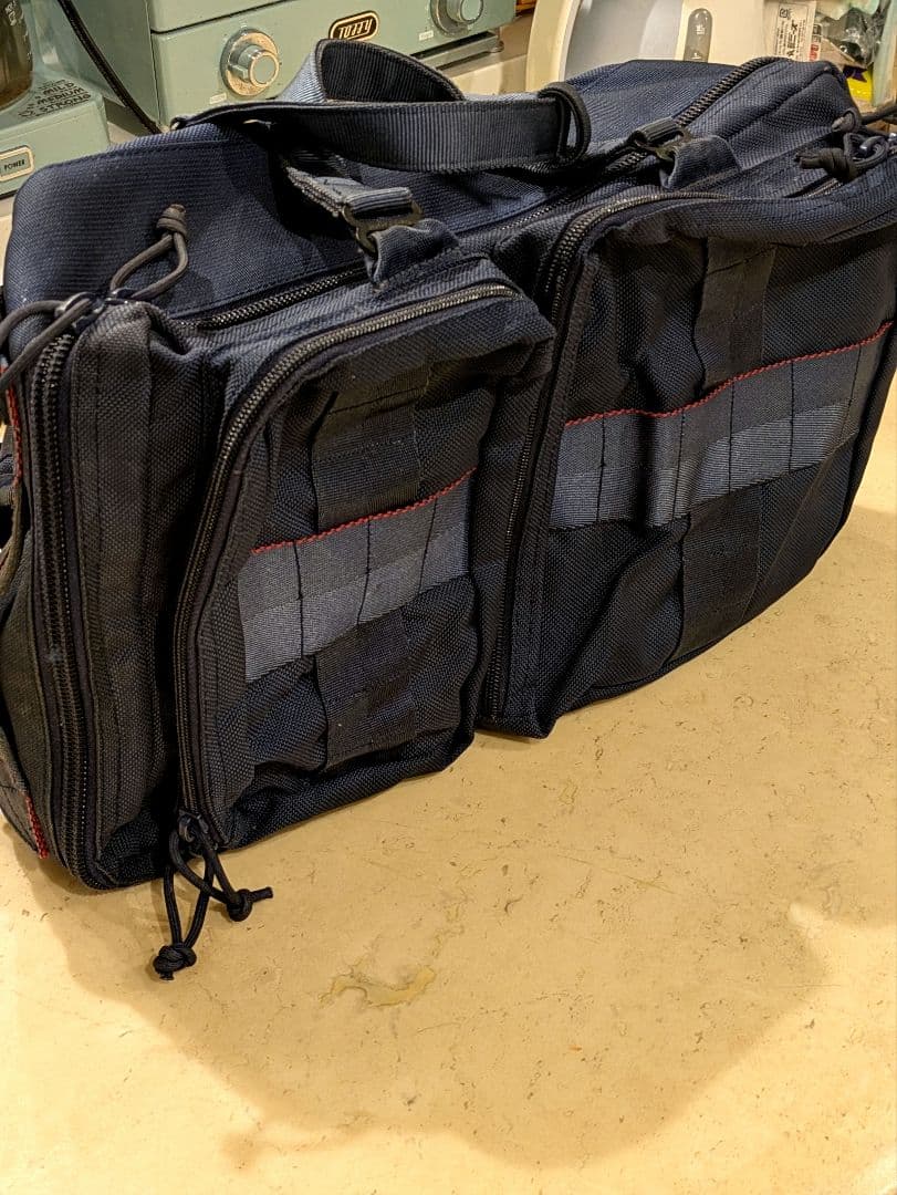 BRIEFING＆BEAMS 3wayAIR FORCE BLUE LINE