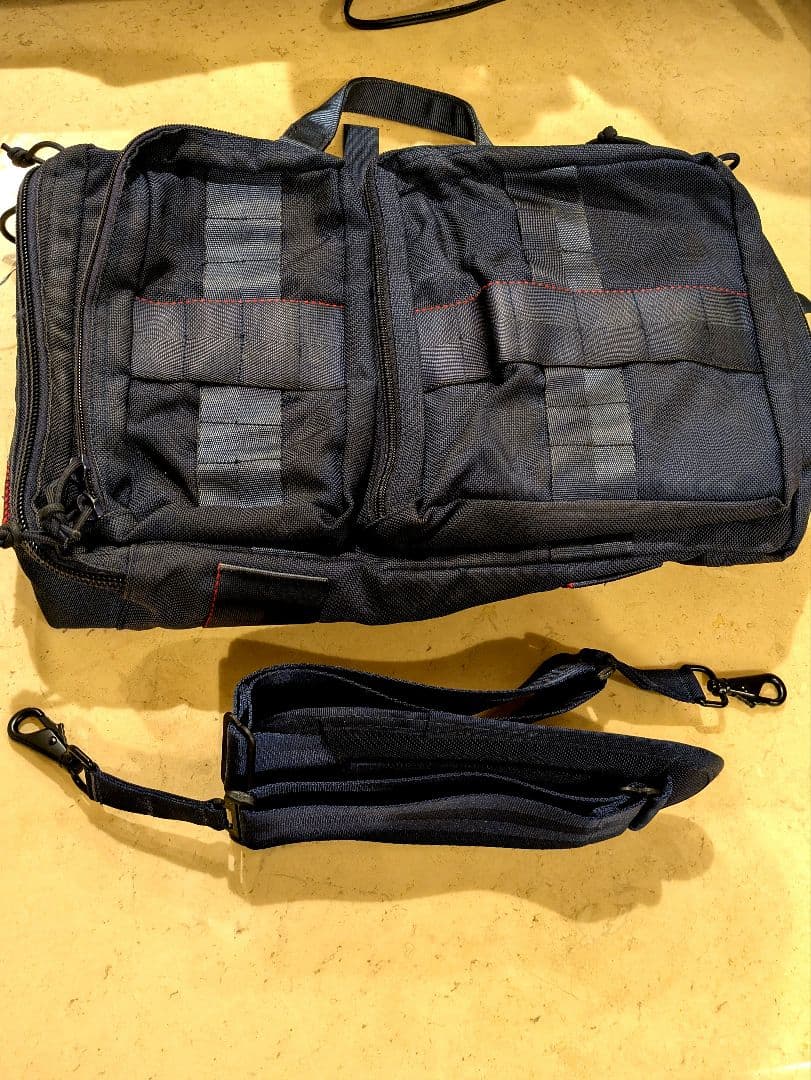 BRIEFING＆BEAMS 3wayAIR FORCE BLUE LINE