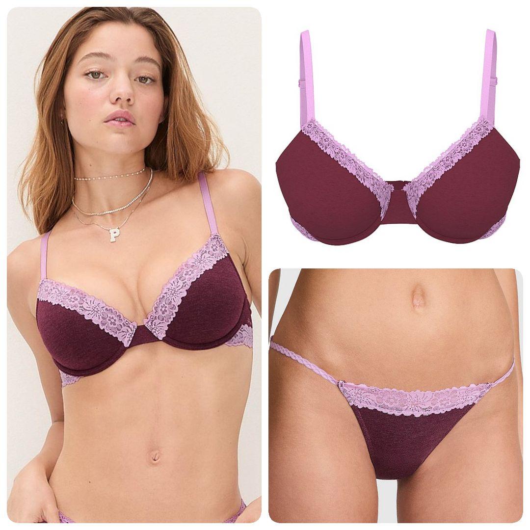 VS PINK ブラ&ショーツSET