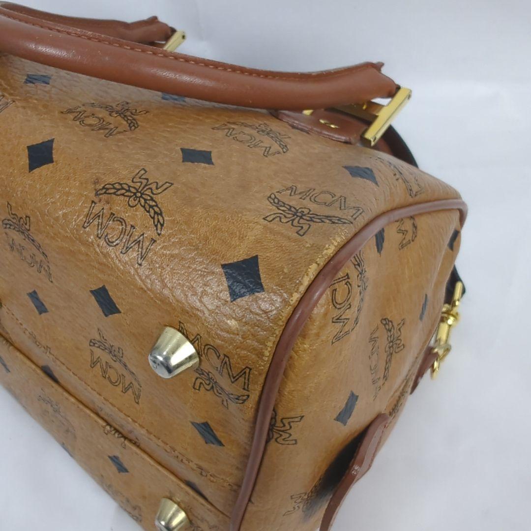 MCM エムシーエム ショルダー ミニボストンバッグ ヴィセトス