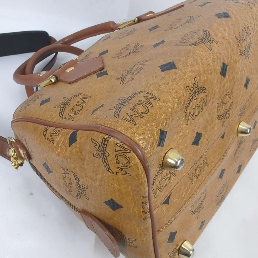 MCM エムシーエム ショルダー ミニボストンバッグ ヴィセトス