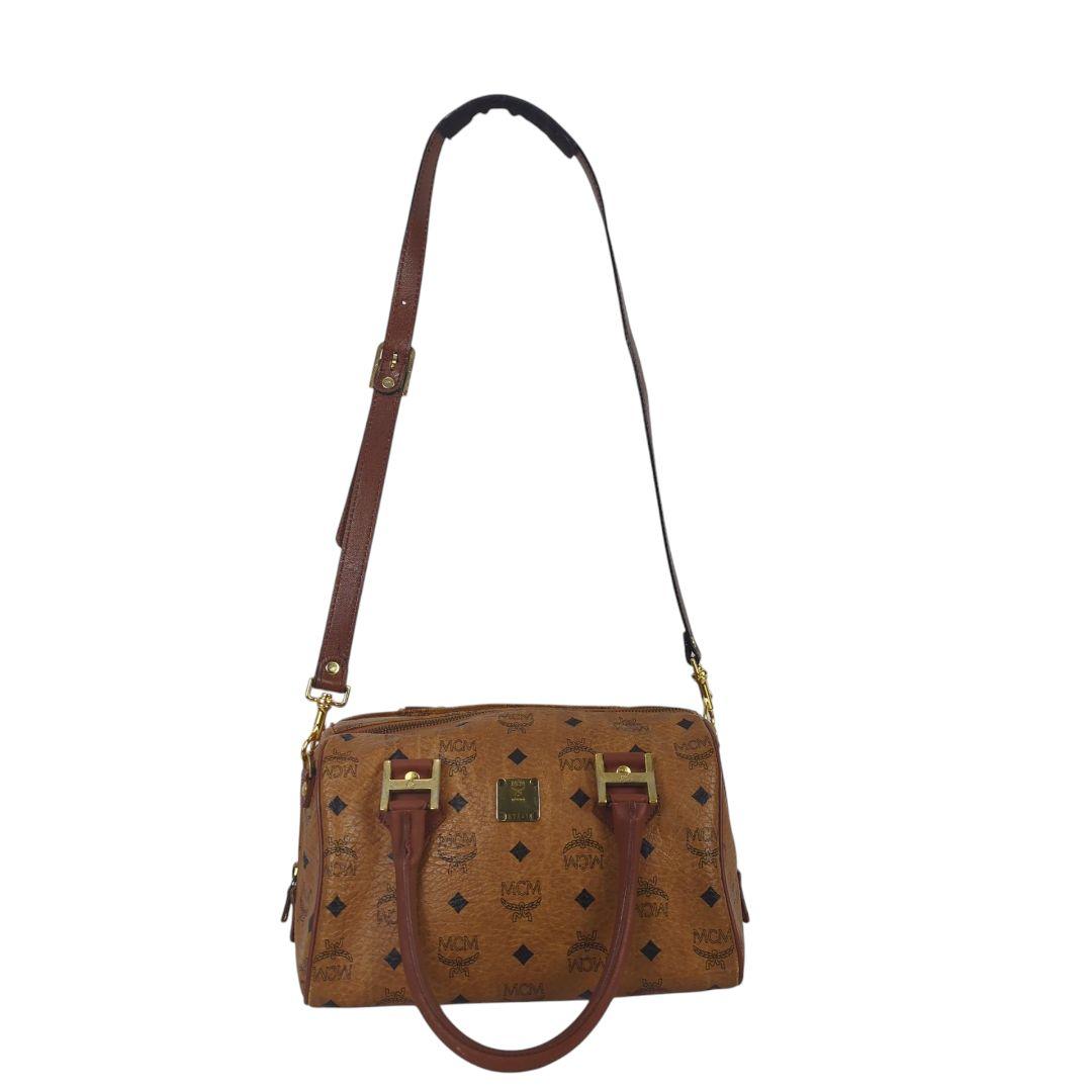 MCM エムシーエム ショルダー ミニボストンバッグ ヴィセトス