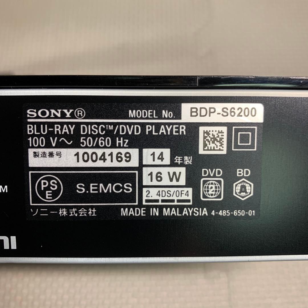 SONY BDP-S6200 [ブルーレイ/DVDプレーヤー]