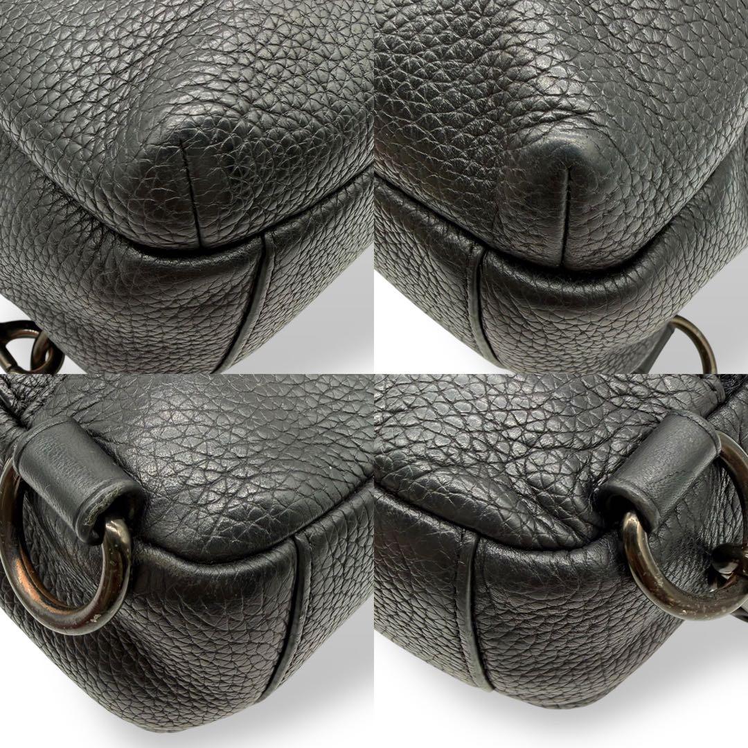 COACH コーチ ボディバッグ ゴッサムパック レザー クロスボディ ブラック