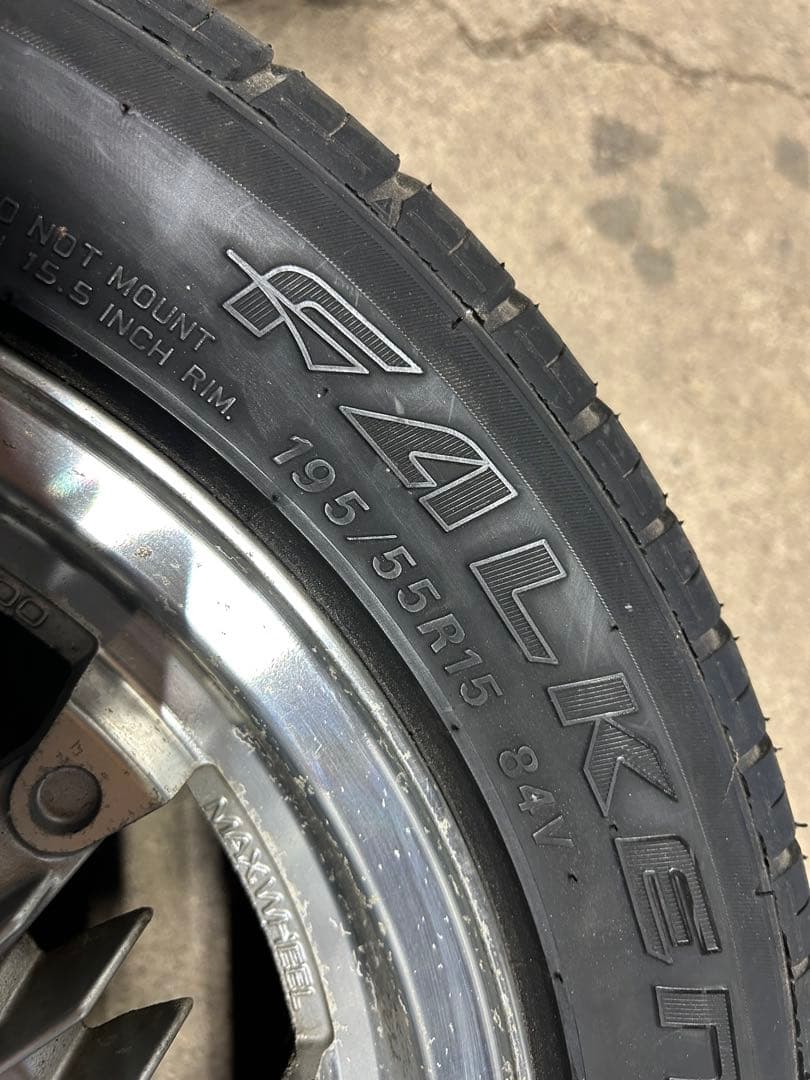 希少 当時物 無限 CF48 15インチ 6J+38 EF CRX デルソル