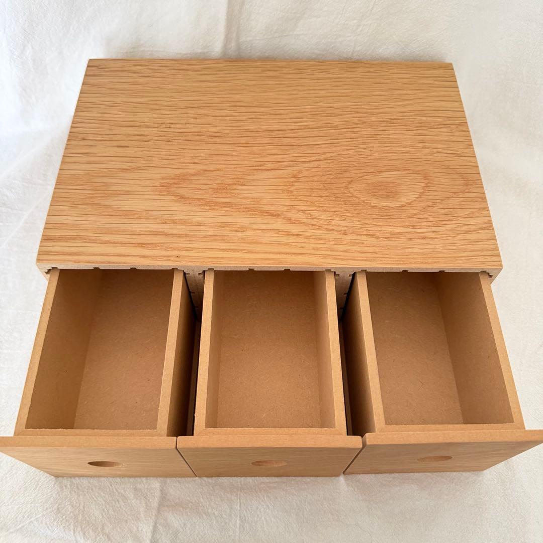 無印良品　木製小物収納4つ　セット