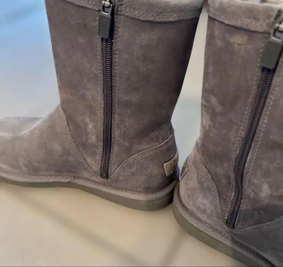 ［極美品］UGG グレー　ムートンブーツ　24cm