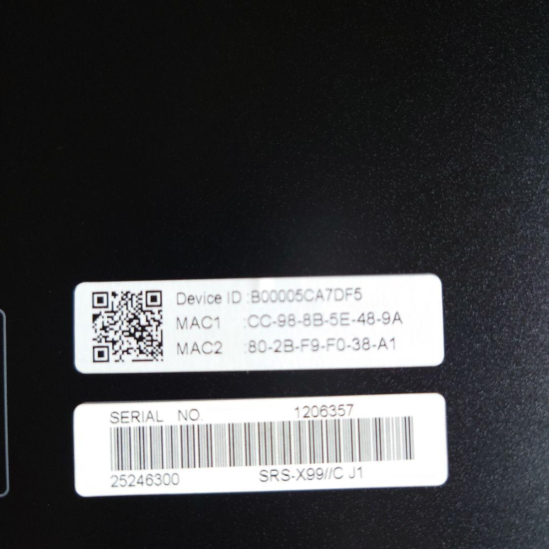 波*様 SONY SRS-X99スピーカー