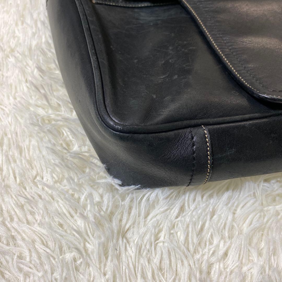 美品✨コーチ オールドコーチ ビジネスバッグ ブリーフケース 二室 自立 レザー